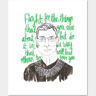 Ruth Bader Ginsburg Posters and Art